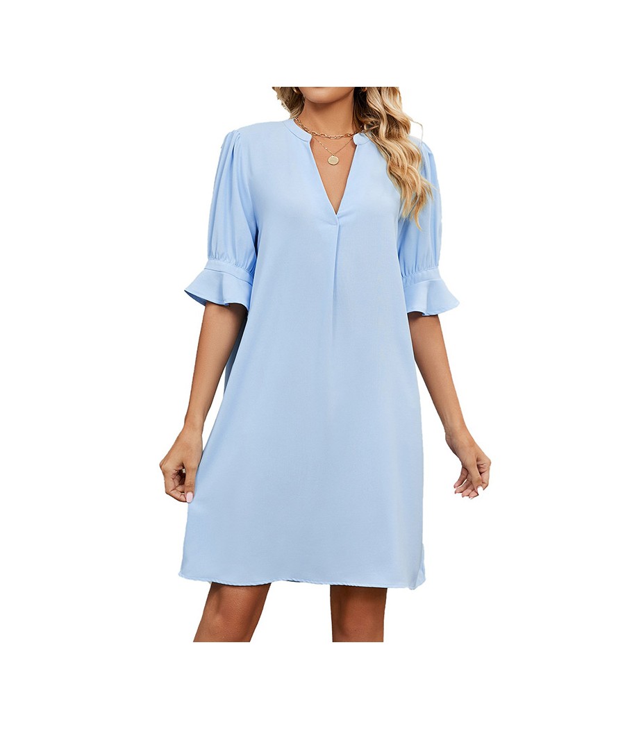 Sumeer New Light Blue Solid...