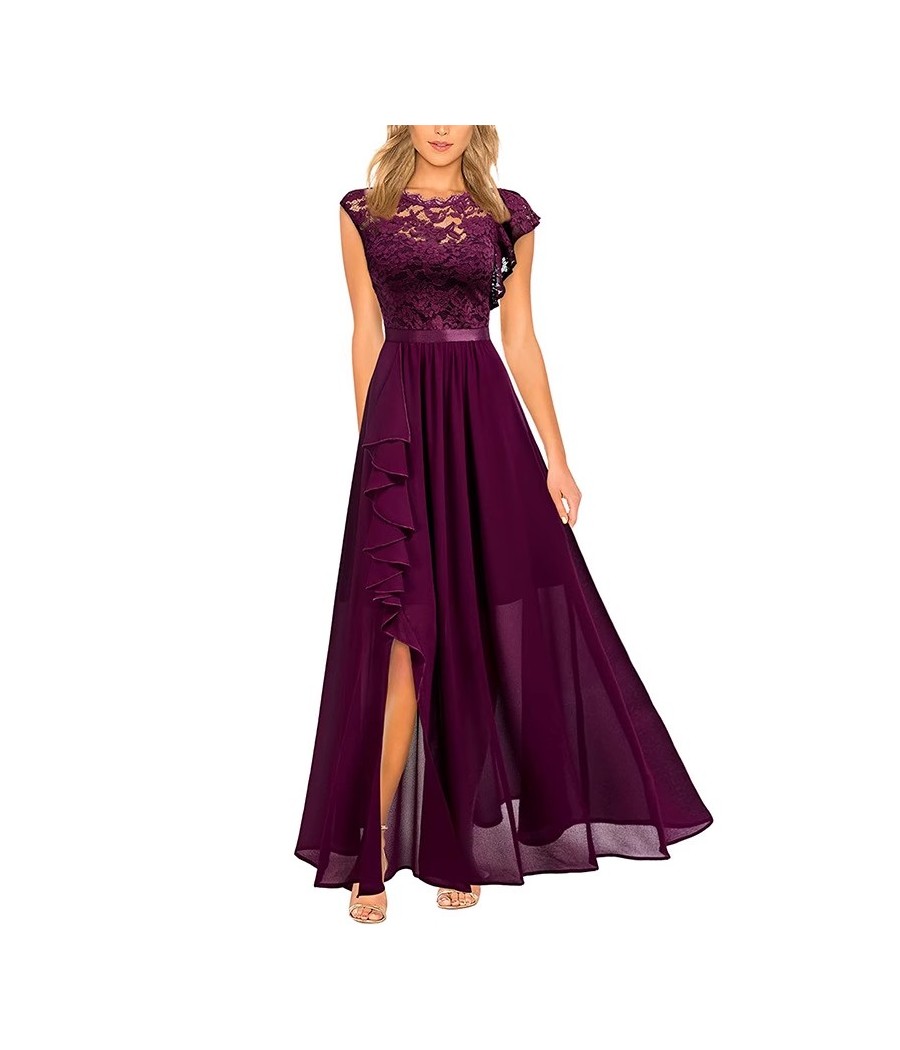 Red Sleeveless High Waist...